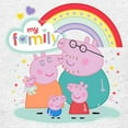 thumbnail image 3 of CafePress - Peppa Pig: My Family Kids T Shirt - Light Classic Kids Graphic, Short Sleeve T-Shirt, Sizes XS-XL, 3 of 4