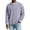 Light Purple, variant on Mens Henley Shirts Button Collar Pullover Relaxed Fit Waffle Knit Tees