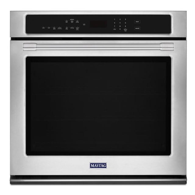 Horno eléctrico Maytag 76 cm 30 pulgadas Acero Inoxidable Antihuellas