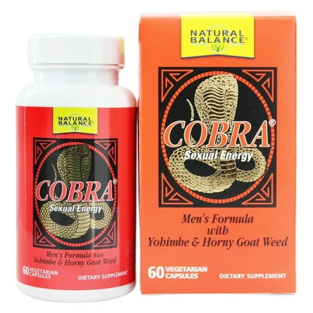 Natural Balance - Formula Cobra pour les hommes - 60 Capsules