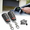 thumbnail image 3 of Set of 2 Universal Garage Door Cloning Key Fob Remote Control 433 MHz 4 Button Cloner for Garage Door Electric Gate etc（Pattern）, 3 of 5