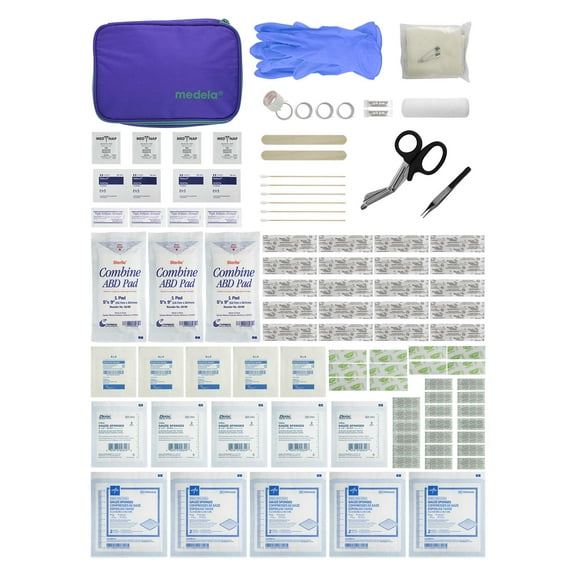 103-pc. Roadside First Aid Wound Care Kit