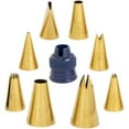 thumbnail image 1 of Wilton Navy Blue and Gold Piping Tips, 1 of 5