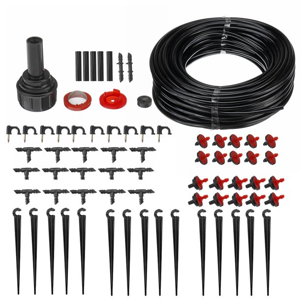 72PCS 75 FT Micro Drip Irrigation Device Auto Watering System Automatic