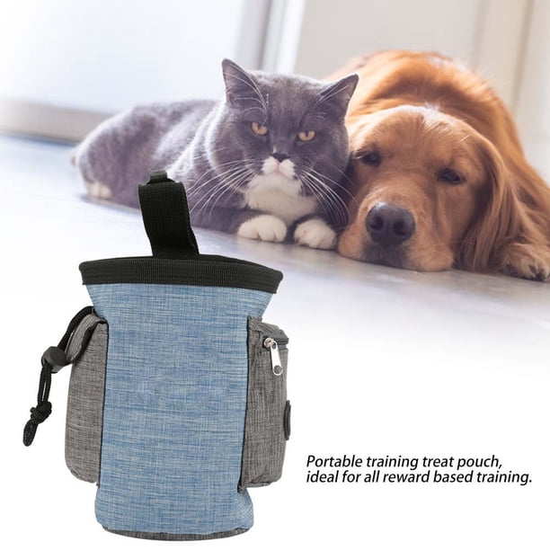 Bolso del bocado del animal doméstico, construcción robusta portátil del bolso de la invitación del alimento para animales de la bolsa de la cintura del animal doméstico del bolso de la invitación del alimento para animales