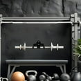 thumbnail image 1 of Phenofice 1Set Barbell Holder Iron Storage Rack Modern Design Rectangular for Home Gym Athletes, 1 of 8