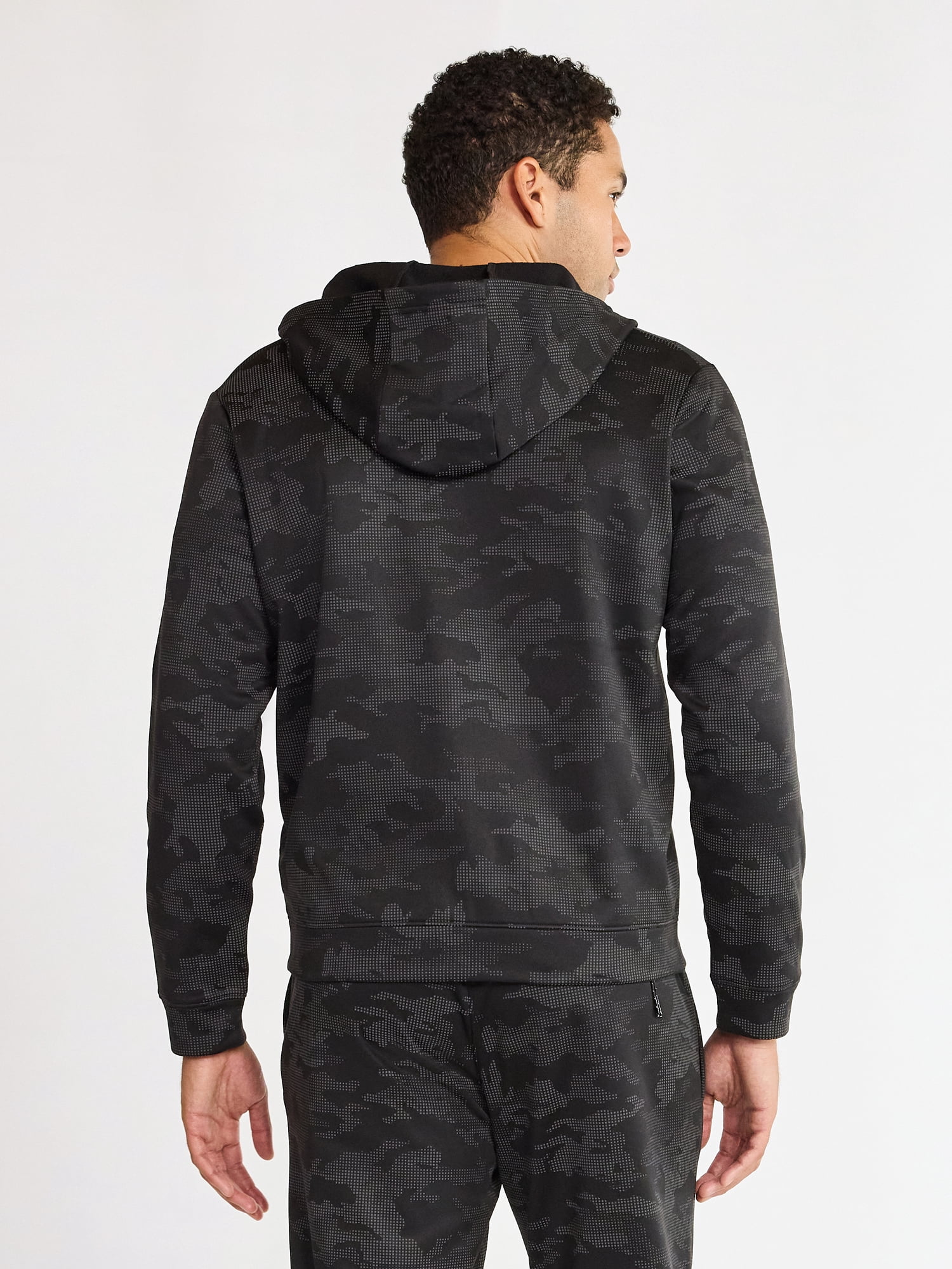 Athletic Works Men's and Big Men's Reflective Hoodie, Size S-3XL