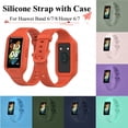 thumbnail image 2 of Huawei Band 8 7 6 Silicona Smart Watch Correa Y Funda Para 6/6 Pro Honor 6 7 Pulsera Gao Jiahui unisex, 2 of 2