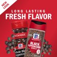 thumbnail image 3 of McCormick Non-GMO Kosher Whole Black Pepper, 1.87 oz Bottle, 3 of 20