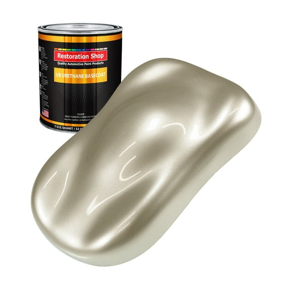 Gold Mist Metallic 1 Quart URETHANE BASECOAT Car Auto Body Paint