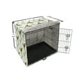thumbnail image 6 of Bird Dog Crate Cover, Continuous Pattern of Colorful Hummingbirds, Easy to Use Pet Kennel Cover Small Dogs Puppies Kittens, 7 Sizes, Ivory Dark Seafoam, by Ambesonne, 6 of 6