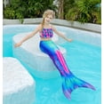 thumbnail image 3 of 2025 Girls Swimming Mermaid Tail 4 Pcs Sets Kids Mermaid Swimwear, 3 of 8