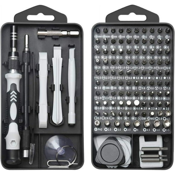 funavi 122-in-1 Mini Precision Screwdriver Set Portable Repair Kit for Computer Laptop iPhone Glasses