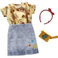 thumbnail image 2 of Barbie Toy Story Clothes: Woody Top, Denim Skirt with Suspenders, Purse, Headband, 2 of 2