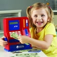 Learning Resources Pretend & Play Teaching ATM Bank, Cash Register for