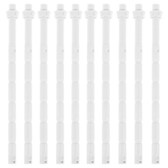 10 varillas para tanque de inodoro, accesorios para botón de descarga de inodoro