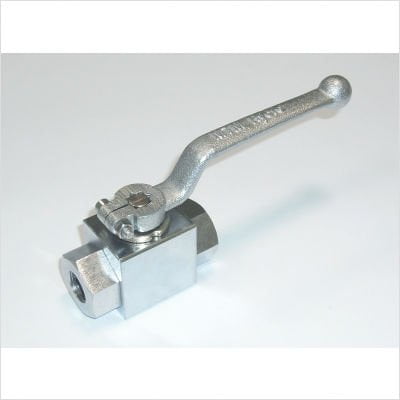 MTM Hydro 1/2" F 7000 PSI Chrome-Plated Ball Valve