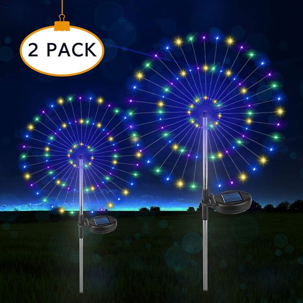 Outdoor Solar Garden Decorative Lights 90 LED String ...
