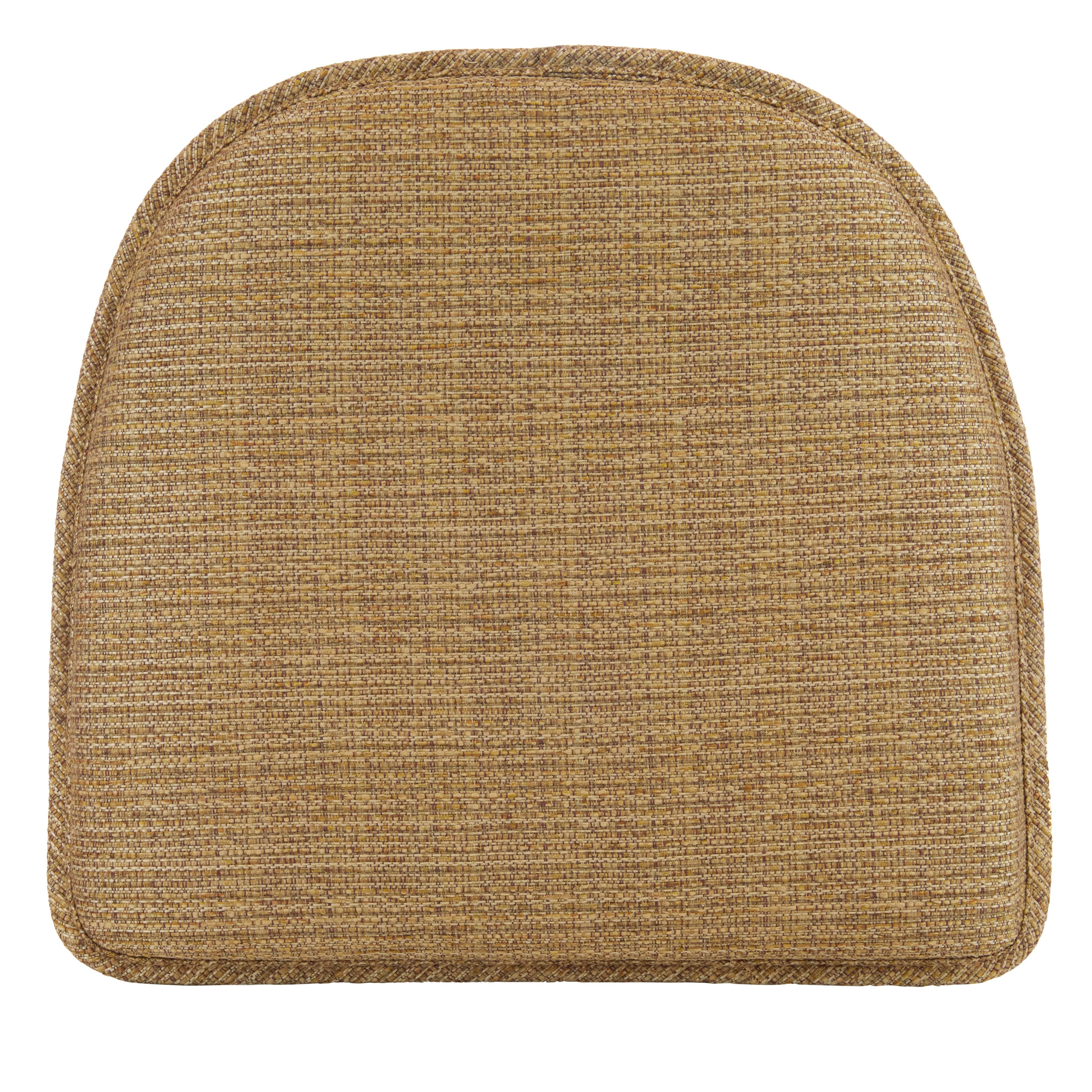 (2 pack) Gripper Non Slip 15" x 16" Kahuna Oak Chair Cushion