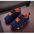 thumbnail image 2 of Children's Casual Shoes Boys Breathable Anti-Slip Light Sneakers Unisex Luminous Sneakers for Girls Sport Running Shoes, 2 of 15