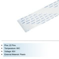 thumbnail image 4 of Cable Flexible Plano, 500mm 1mm Pitch 22 Pines FPC FFC Cable de Cinta Flexible 10Pcs, 4 of 6