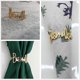 thumbnail image 3 of Servilleteros - Juego de 6 servilleteros metálicos con letras Bismillah, hebillas para servilletas, decoración de mesa para bodas y fiestas, 3 of 5