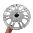 thumbnail image 2 of Shisuyan Lot de 1 Matériau Antidéflagrant Moyeu de Roue Rond Moderne Décoration pour Apparence Améliorée 14 Pouces, 2 of 8