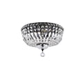 thumbnail image 3 of Elegant Lighting Tranquil 16" 6 Light Royal Crystal Flush Mount, 3 of 9