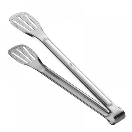 

Buffet Pliers Serving kitchen Tongs 304 Stainless Steel Food Tongs 12 Inch for Salads Barbecue Toast Bread Pastry Sandwich