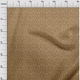 thumbnail image 3 of oneOone Velvet Tawny Brown Fabric Floral Dress Material Fabric Print Fabric By The Yard 58 Inch Wide, 3 of 5