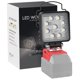 thumbnail image 1 of Luz de trabajo LED LIVOWALNY portátil para batería Milwaukee de 18 V, 1 of 8