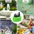 thumbnail image 6 of EastVita Pool Cover Pump, Water Pump for Pool Draining, Submersible Water Pump Sump Pump with 16 Ft Drainage Hose & 25 Ft Extra Long Power Cord, 850 GPH inGround, 6 Adapters, 6 of 8