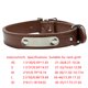 thumbnail image 5 of Methold Arneses para perros, cinturón de seguridad, correa de sujeción de plomo ajustable, Clip de seguridad para coche Suministros para perros Café L, 5 of 6