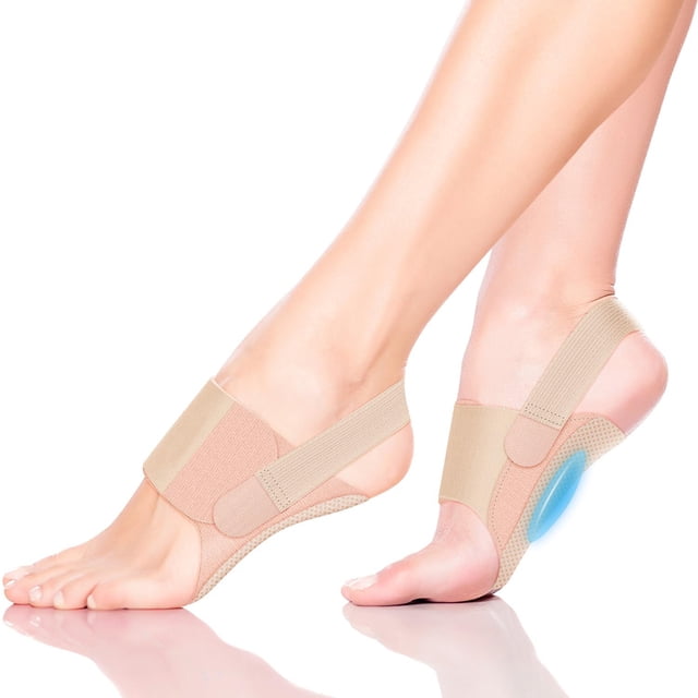 Foot pad,With Adjustable Feet Plantar Feet Pads Feet Adjustable Bands Drop Support Silicone Pads Support With Bands Silicone Flat Fallen Flat Pain With Silicone Pain Flat Support Pain Bands