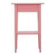 thumbnail image 5 of Pemberly Row Modern / Contemporary 1 Drawer Nightstand in Pink, 5 of 7