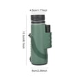 thumbnail image 3 of Monocular Wdftyju 80x100 compacto Portátil largo alcance para Acampar y viajar, 3 of 9