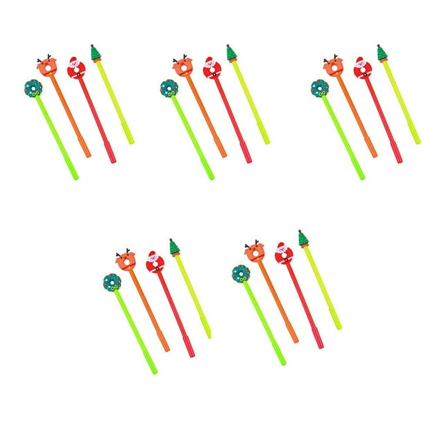 Mignon Rouleau Stylo Bille 0.5mm Gel Stylos Cadeaux 0.5mm Gel Belle Écriture Instrument Papeterie Fournitures Stylo à Encre Stylo Signature Stylos 20pcs