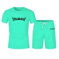 thumbnail image 2 of Pantalones Cortos Cargo Casuales Para Hombre, Pantalones Cortos Para Hombre, Pantalones de Trabajo de Verano, Pantalones Deportivos de Cintura Elástica, Pantalones de Ocio Al Aire Libre Con Bolsillos, 2 of 3