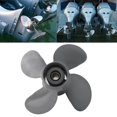 thumbnail image 1 of Boat Propeller, Right Rotation  13 Tooth Aluminum Alloy Outboard Propeller  for 35-60Hp Engine for Boat Yachts, 1 of 8