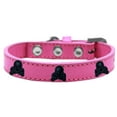 thumbnail image 4 of Dog, Puppy and Pet Widget Fashion Collar, "Black Skulls", 4 of 7