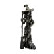 thumbnail image 4 of Figura de Halloween, decoración de Halloween, estatua de bruja, adorno de escritorio coleccionable para Toma una escoba, 4 of 9