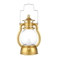 thumbnail image 1 of Lámpara Retro Clásica Queroseno Portátil LED Linterna Luces Decoración Antigua (C), 1 of 8