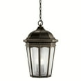 thumbnail image 2 of 3 Light Outdoor Hanging Pendant With Traditional Inspirations 21.25 Inches Tall By 12.25 Inches Wide-Rubbed Bronze Finish Kichler Lighting 9539Rz, 2 of 2