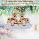 thumbnail image 4 of Colgante Feliz árbol de Navidad Adorno en forma de animal Colgante de ventana Festival Decoración de resina, 6 animales Jumpingount AP003824-05, 4 of 7