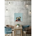 thumbnail image 3 of Marmont Hill "Grimace Face with Eye Glass" Painting Print on Wrapped Canvas, 3 of 5