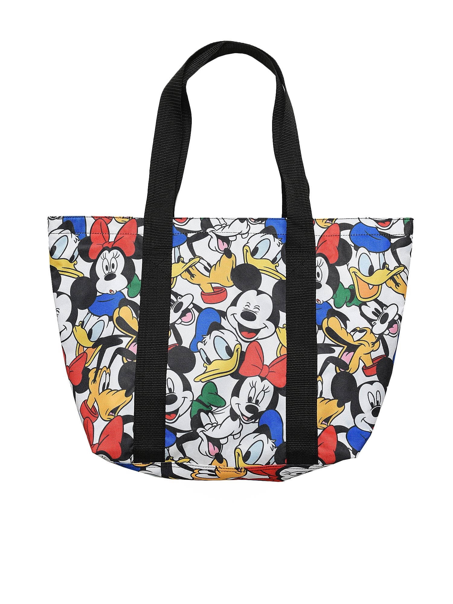 Disney Disney Mickey Mouse Large Zippered Tote Bag Minnie Goofy Pluto