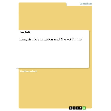 Langfristige Strategien und Market Timing - eBook