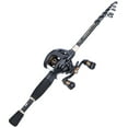 Sougayilang Baitcast Combo Telescopic Rod and 12＋1BB Baitcasting Reel