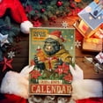 thumbnail image 7 of 2025 Christmas Gorilla Advent Calendar, 24 Days Christmas Advent Countdown Calendar with 24 2D Acrylic Orangutan-Themed Pendants Xmas Tree Hanging Ornaments Holiday Decor, 7 of 7