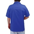 thumbnail image 3 of Men's Scrub Jacket Zip Front Short Sleeve, 3 of 4